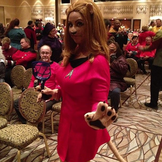 Illustration for article titled The Greatest Star Trek Cosplay of the Year
